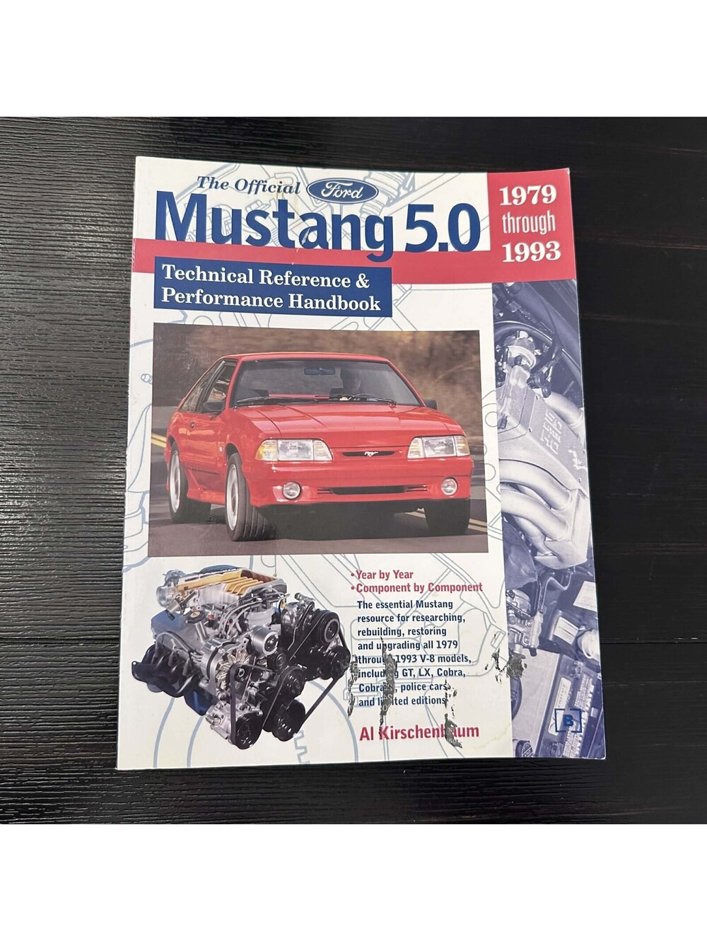 Ford Mustang 5.0 Technical Reference Performance Manual Book GT 1979-1993 EUC